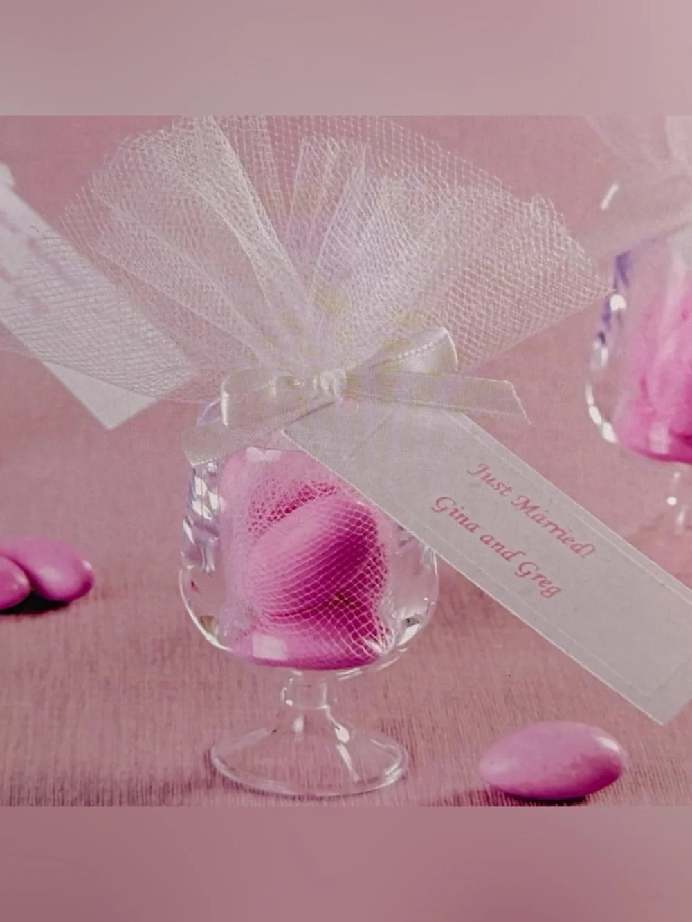 New VTG Wilton Party Favor Kit 24 Count Wedding Shower Mini Goblets Printable